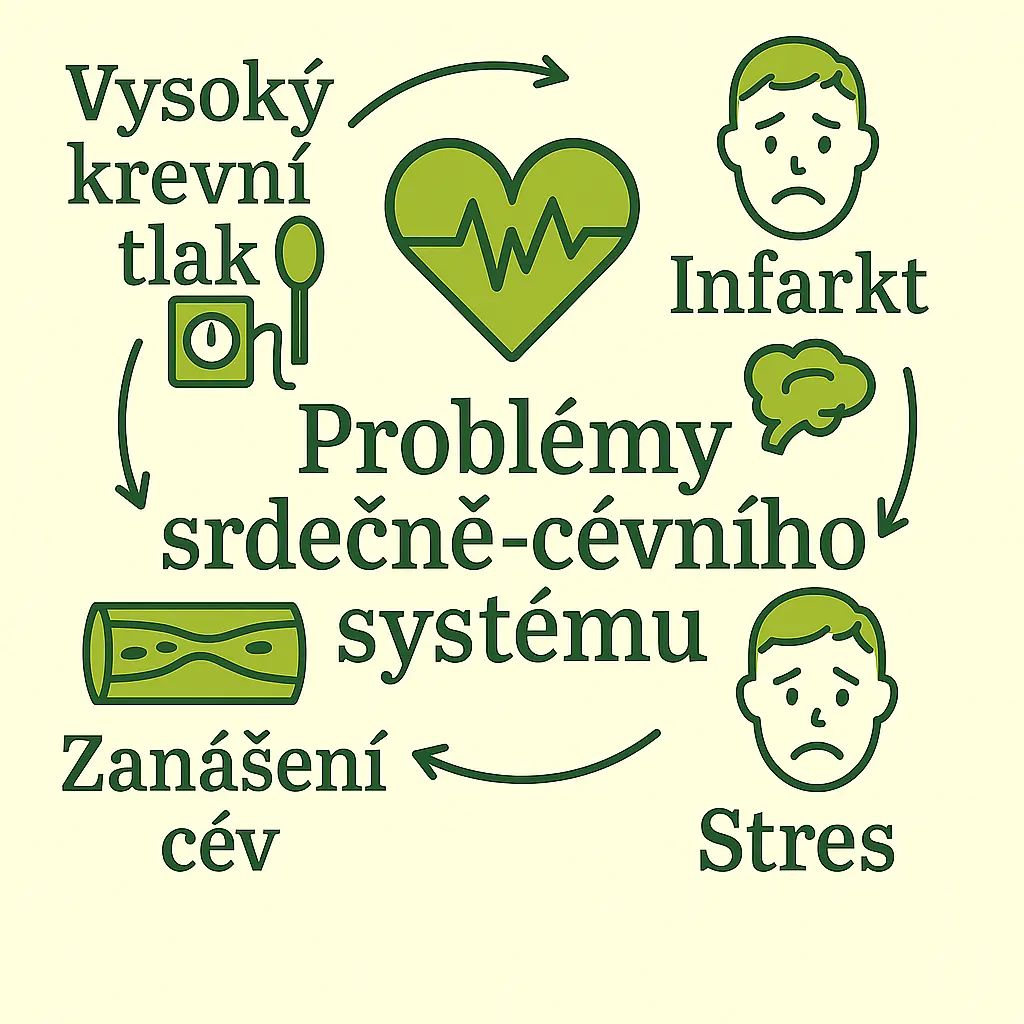 2,Problémy srdečně cévního systému